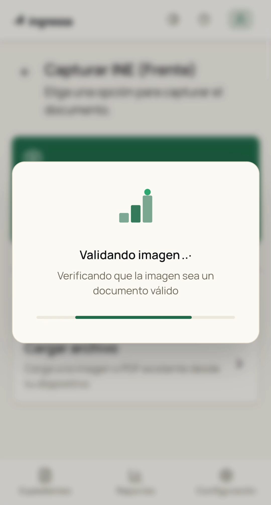 Validación automática de documentos en Ingressa