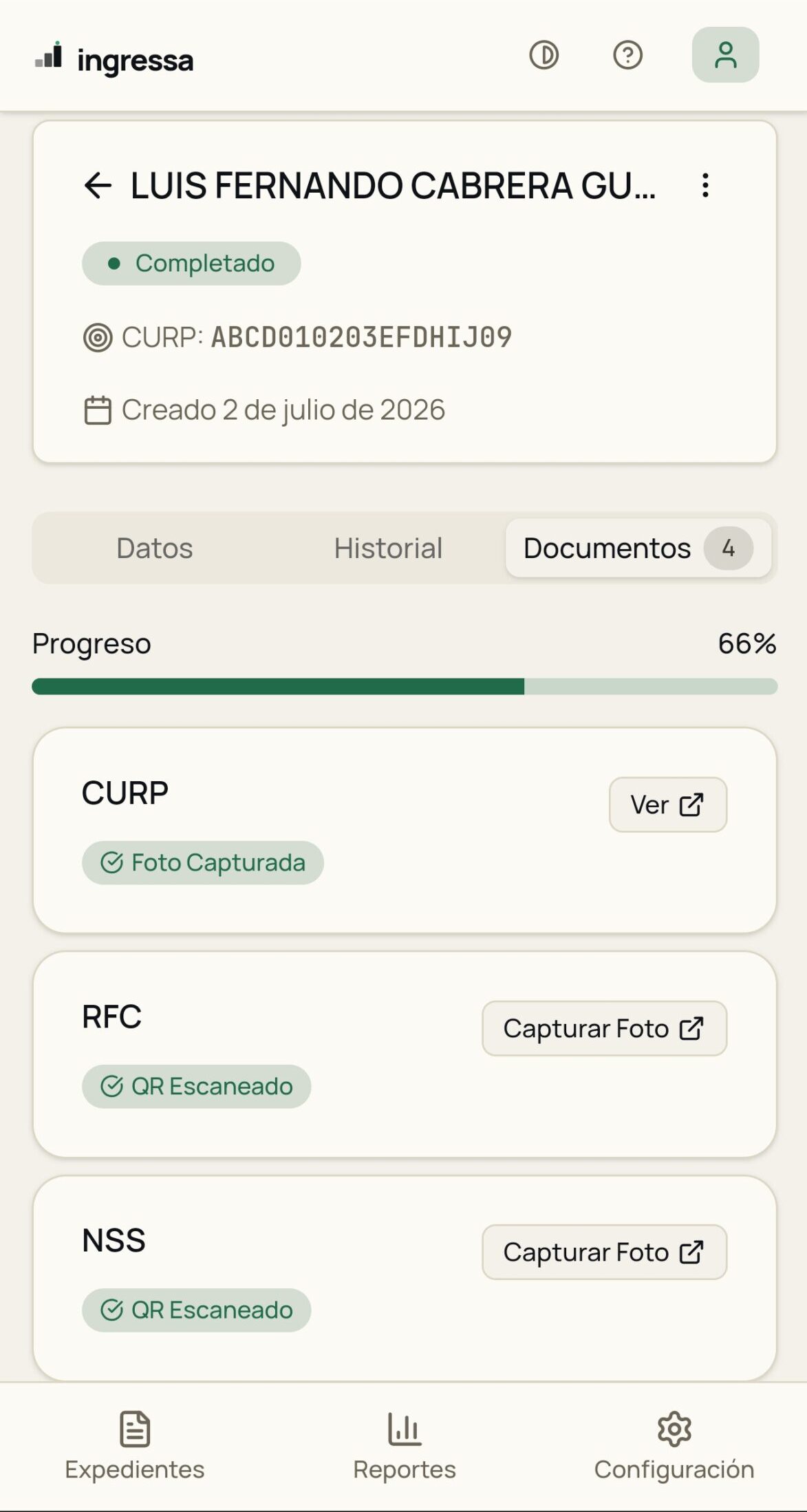 Repositorio digital de documentos en Ingressa